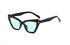 Nueva Moda Retro Ojo de Gato Uñas de Arroz Retro Europeo y Americano Pasarela Gafas de Sol de Marco Grande Gafas de Sol Mismo Estilo de Celebridad de Internet Tendencia 5393
