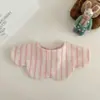 Babeo de bebé, babero de bebé, nuevo modelo primavera-verano 2026, babero con solapa de algodón 100% Clase A, babero transpirable para bebés y niños pequeños