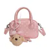 Bolso Lindo de Lunares 2026 Primavera/Verano Nuevo Moderno Casual Bolso de Hombro Simple y Único Moderno Bolso Cruzado