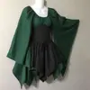 2026Wish Novo Vestido Medieval Feminino de Manga Longa Estilo Europeu e Americano Roupas Versáteis Elegante para o Trabalho e o Trajeto