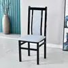 Cadeira de Jantar para Hotel, Novo Estilo Chinês Luxo Leve para Restaurante, Sala Privada, Banquete, Hot Pot, Alta Encosto, Arte em Ferro Comercial para Restaurantes