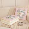 Almohada Colcha Conejo Lico Dibujos Animados Linda Cuadrada Cojín Doble Cara Decoración Habitación Sofá Dormitorio Cojín Dormitorio