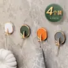 Gancho sin perforación para el hogar, gancho adhesivo sin costuras de lujo ligero, gancho pequeño para pared de baño, cocina, gancho para llaves, ropa, pegatina