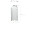 Amazon Jarrón de Vidrio de Borosilicato de Boca Pequeña Decoración del Hogar Recto Creativo Vidrio Jarrones al por Mayor Gama Alta