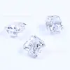 Venta al por mayor de fábrica Circonita Cortada Flor de Hielo Facetada Cuadrada, Piedras Sueltas Blancas y de Colores Cuadradas Octagonales Flor de Hielo Cortada Fondo Puntiagudo