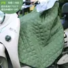 Funda a Prueba de Viento para Vehículo Eléctrico, Falda de Media Cara Engrosada y Ampliada de Invierno para Motocicleta, Protección para Piernas, Protección para Rodillas, Impermeable, Protección para Cintura, Cálida y a Prueba de Viento