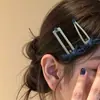 Grampo de Cabelo Coração de Pêssego Pequeno com Gotejamento de Óleo Estilo Coreano, Presilha para Franja Estilo Doce Diário, Acessório de Cabelo