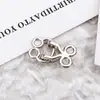 Hebilla de Rana de Aleación Gancho Hebilla Ajustable Botón de Presión para Ropa Botón de Pantalones Botón de Presión Invisible Botón Oculto para Abrigo Accesorios para Prendas