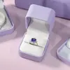 Cajas de Joyería de Cuero PU de Alta Gama Transfronterizas Personalizadas con Esquinas Redondeadas para Anillos, Pendientes, Pulseras y Collares de Perlas, Venta al por Mayor de Fábrica