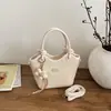 Bolso para el Trayecto al Trabajo para Mujer, Moda Trendy Nueva Primavera y Verano 2026, Sensación Exquisita y de Alta Gama, Bolso Cubo de Hombro Cruzado
