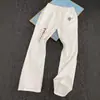 Jeans Americanos de Calle Estampados para Hombres y Mujeres, Corte Limpio Talla Grande, Aspecto Atractivo y Adelgazante, Pantalones de Pierna Recta