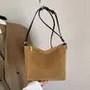 Bolso de Hombro para Mujer 2025 Otoño Nueva Moda Bolso para Viajar Simple Gran Capacidad Bolso Cruzado Tote Bolso Multiusos para Mujer