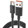 Cable de Datos Negro de 100W 6A Adecuado para Huawei Mate70 Carga Súper Rápida Cable de Carga de 88W Typec Glory Carga Rápida