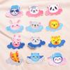 Lusi Original Dormir Mascota Linda Dibujos Animados Bordado Tela Pegatinas Animal Pequeño Parche Pegatinas diy Accesorios Ropa Bordado Insignia Oso