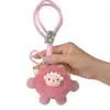 Colgante de Oveja de Peluche de Dibujos Animados Creativos, Llavero de Corazón Lindo para Bolsos de Niña, Decoración para Mochilas, Adorable Accesorio de Juguete