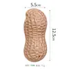 Embalaje Personalizado de Fábrica Simulación de Color Esmalte Juguete de Cacahuete Resistente a Mordidas para Dientes de Perro Molienda de Dientes para Aliviar el Aburrimiento y Sonido Juguete para Perros