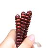 Atacado volume de corrida sândalo vermelho lobular africano sândalo de sangue contas pulseira de contas pulseira de contas de ábaco de sândalo de sangue 108 pulseiras