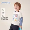 Camiseta de Manga Larga Jerry para Bebé Niños Conjunto Dos en Uno Infantil Nuevo Estilo Otoño 2026 Top de Otoño para Bebé de 5 Años