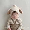 Sombrero de Bebé ins Otoño e Invierno Estilo Coreano Sombrero de Felpa con Forro Polar Sombrero Cálido Grueso con Protección para las Orejas Lindo Súper Lindo Sombrero Baotou