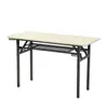 Mesa plegable sencilla, mesa de comedor para exteriores, mesa de estudio portátil, mesa rectangular para entrenamiento, mesa plegable para conferencias y exposiciones