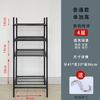 Estante de Cocina de Pie con Múltiples Niveles para Ollas y Almacenamiento Lavabo Simple Estante para Artículos de Cocina Pintura Engrosada