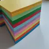 Colorido Origami Estudiante Hecho a Mano Pegatinas de Papel 15*15cm 10 Colores 1000 Hojas/paquete