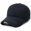 Chapéus de inverno para homens de meia-idade e idosos, chapéu de couro forrado com fleece quente para o papai, boné de beisebol espessado à prova de frio para o vovô