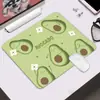 Desenho Animado Anime Menina Pequena Fofo Desenho Animado Borda Grossa Mesa Almofada Macia Estudante Escritório Mouse Pad