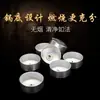 2 a 4 Horas, 100 Cápsulas de Ghee a Base de Plantas para Iluminación, Sin Humo, para Uso Doméstico, para Ofrecer a Buda, Velas en Cápsulas de Aluminio, Comestible