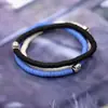 Pulsera de Cruz de Arcilla Suave de Colores de 6 mm con Cordón Elástico, Pulsera Estilo Viajero, Moderna y Única