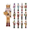 Cascanueces Transfronterizo Colgante de Madera Colgante para Árbol de Navidad Jengibre Dulce Navideño Decoración Plana Navideña Personalización