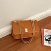 Bolsa Transversal de Ombro Único Retro de Luxo Design Sense Outono/Inverno Bolsa Feminina