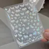 Pegatinas para Uñas Serie Mariposa, Calcomanías de Uñas Coloridas con Luz de Concha, Decoración de Pegamento de Tira de Relieve de Celebridad de Internet al por Mayor