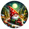 Jogo americano de boneco de neve de Natal, padrão de boneco de neve, toalha de mesa redonda de Natal, decoração de mesa festiva, jogo americano fofo e adorável para prato