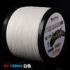 Venta al por mayor de fábrica 1000 metros 8 hebras King Kong Dalie Línea de PE boca de gallo subida micro-línea 4 red tejida línea de pesca