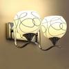 Lámpara de pared LED, lámpara de noche, moderna, sencilla y creativa, lámpara de pared para dormitorio, sala de estar, balcón, pasillo, escalera, lámpara de pared colgante.