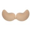 Vendas Diretas da Fábrica Sutiã Invisível Taça Manga Quente Sutiã Invisível Vestido de Noiva Sutiã de Silicone Sem Costura Push-Up