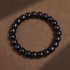 Ébano contas antigas dispostas pulseira de madeira masculina e feminina anel único contas barril contas de Buda pulseira cabo Wenwan estilo étnico vintage