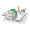 Estante de almacenamiento de cocina personalizado, escurridor plegable, escurridor de doble capa para cuencos y platos, escurridor para vajilla, escurridor de doble capa para cuencos y platos