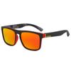 Gafas de Sol Polarizadas Elásticas con Pintura para Ciclismo al Aire Libre Europeas y Americanas para Hombre, Gafas de Sol Deportivas Retro para Hombre, Anti-UV D731