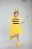 Disfraz de Performance para Niños Disfraz de Danza de Abeja Guardería Bebé Disfraz de Animal de Dibujos Animados para Niños Disfraz de Performance