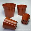 Fábrica en stock mayoreo macetas de plástico para plántulas PP verde jardinería engrosado blanco transparente macetas para flores plantación macetas redondas para suculentas