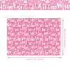 WX-Papel de Natal Rosa Pera 17g Embalagem à Prova de Umidade para Doces de Presente Decoração de Flocos de Neve Papel de Cópia Doce