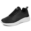 Zapatilla Hombre Cuatro Estaciones Zapatos de viaje Zapatos de hombre Zapatos negros ligeros para hombre Zapatos casuales de cuero para jóvenes