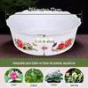 Vaso de lótus tigela vaso hidropônico vaso de flores narciso cultivo de água vaso de lótus cultivo de nenúfar vaso de flores hidropônico de plástico não poroso