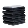 Bolsas de Basura Negras Grandes de Boca Plana Engrosadas para Propiedad Comercial Catering Hotel Sanidad Bolsas de Plástico Desechables al por Mayor