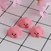 Miniatura de Resina Simulación Brilla en la Oscuridad Macarrón Nube DIY Funda de Teléfono Llavero Colgante Pasador Materiales de Decoración Accesorios para el Cabello