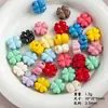 Acrílico Estrela de Cinco Pontas Coração Cor Mista Contas Soltas DIY Pulseira Artesanal Infantil Corrente de Celular Material para Miçangas Acessórios