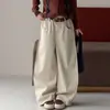 Pantalones de forro polar para niñas, engrosados para otoño e invierno, una sola pieza de forro polar cálido, nuevo estilo 2026, pantalones de pierna ancha de invierno para niños medianos y mayores
