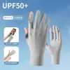 Luvas de Proteção Solar de Verão Proteção UV 6818 Novo Carro Elétrico Antiderrapante Finas Tela Sensível ao Toque Luvas de Proteção Solar para Ciclismo para Mulheres